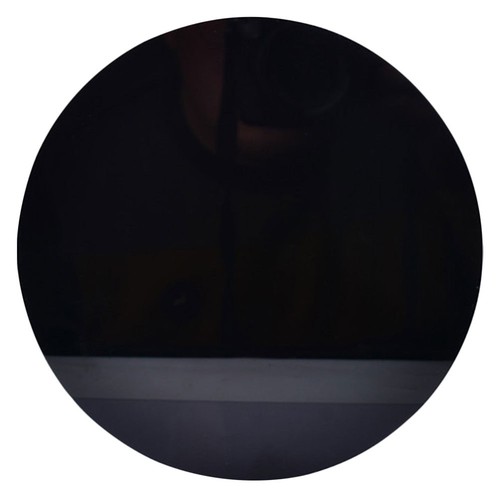Espejo de adivinación Scrying Negro Obsidiana Adivinación Plato Negro Decoración Espejo - Imagen 5 de 12
