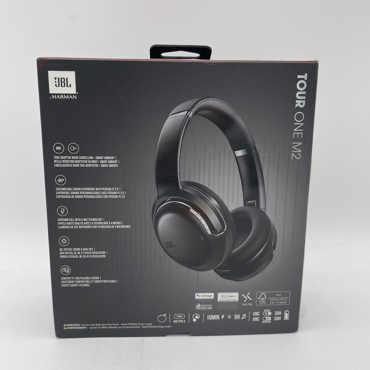 【そら】JBL Tour One M2 ブラック Amazon.com: JBL Tour One M2 - Wireless Over-Ear Noise