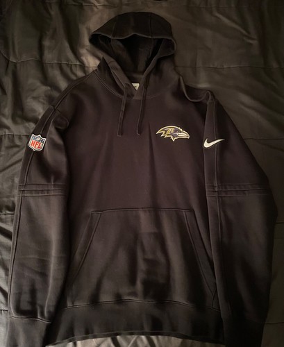 Herren On-Field Nike Baltimore Ravens Hoodie - XL - Top Zustand