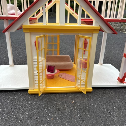 1982 Barbie Dream Cottage Vintage A Frame House with Furniture 1977 Accessories - Picture 5 of 24