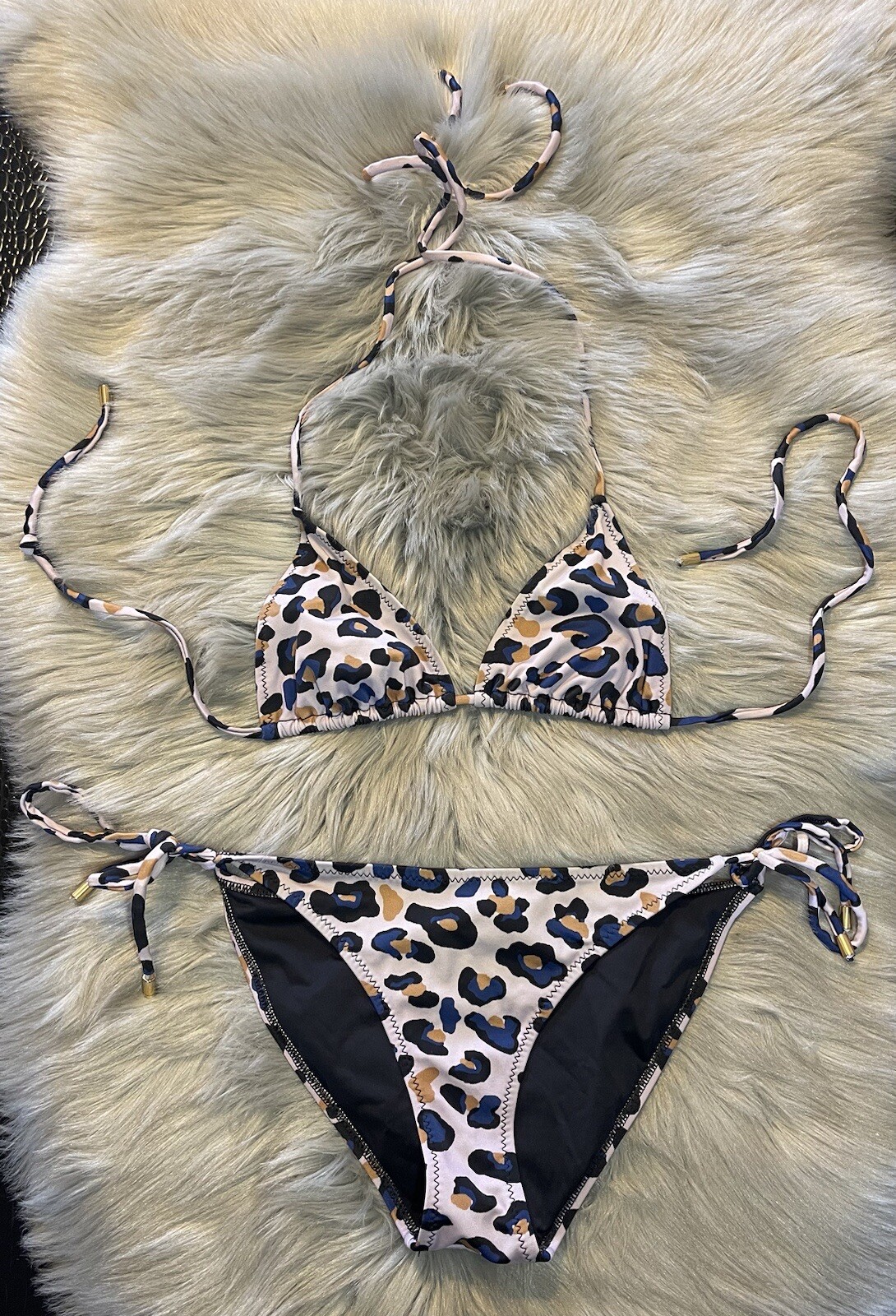 Diane Von Furstenberg Soleil Swim Leopard Animal … - image 3