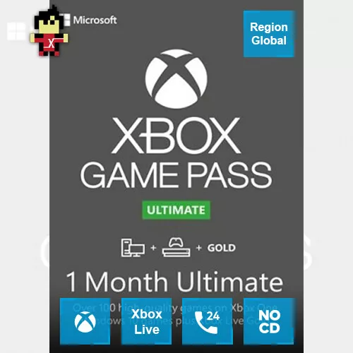 Xbox Game Pass Ultimate 1 Month, XBOX