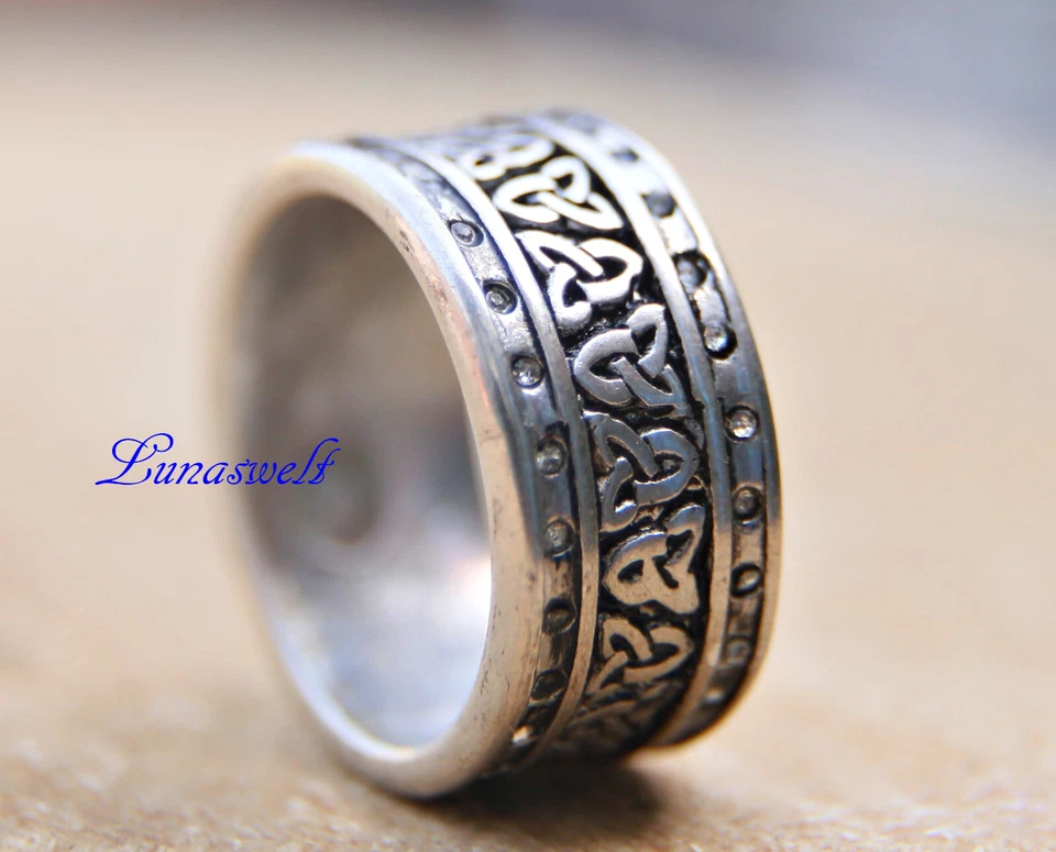 Nordlichter Ring Keltischer Talisman-Ring Grösse 68 - Bild 1 von 2