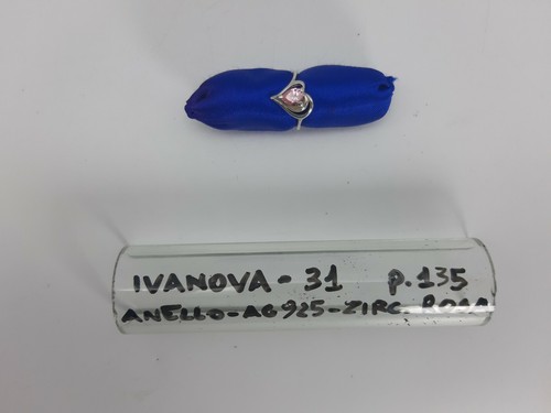 ANELLO Cuore, Argento 925 + Zirconi, 31ROSA IVANOVA - Foto 8 di 8