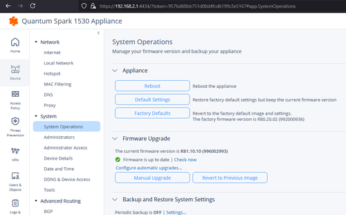 Check Point 1530 Quantum Spark Security Gateway w/ Adapter & ACTIVE LICENSE! - Photo 9/9