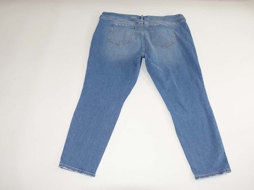 Abercrombie & Fitch Women's Super Skinny Mid Rise Jeans Size 37 Short NWT Blue - Picture 6 of 8