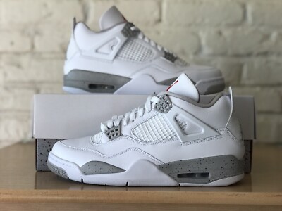 Nike Air Jordan 4 Retro Oreo Men Sz 9.5 Shoes CT8527-100