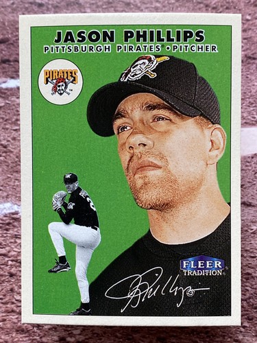 2000 Fleer Tradition Jason Phillips #139 Pittsburgh Pirates - Bild 1 von 2