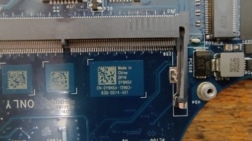 DELL XPS 15 9550 MAINBOARD i7 6700HQ GTX960M DP/N 0Y9N5X GETESTET OK - Bild 5 von 5