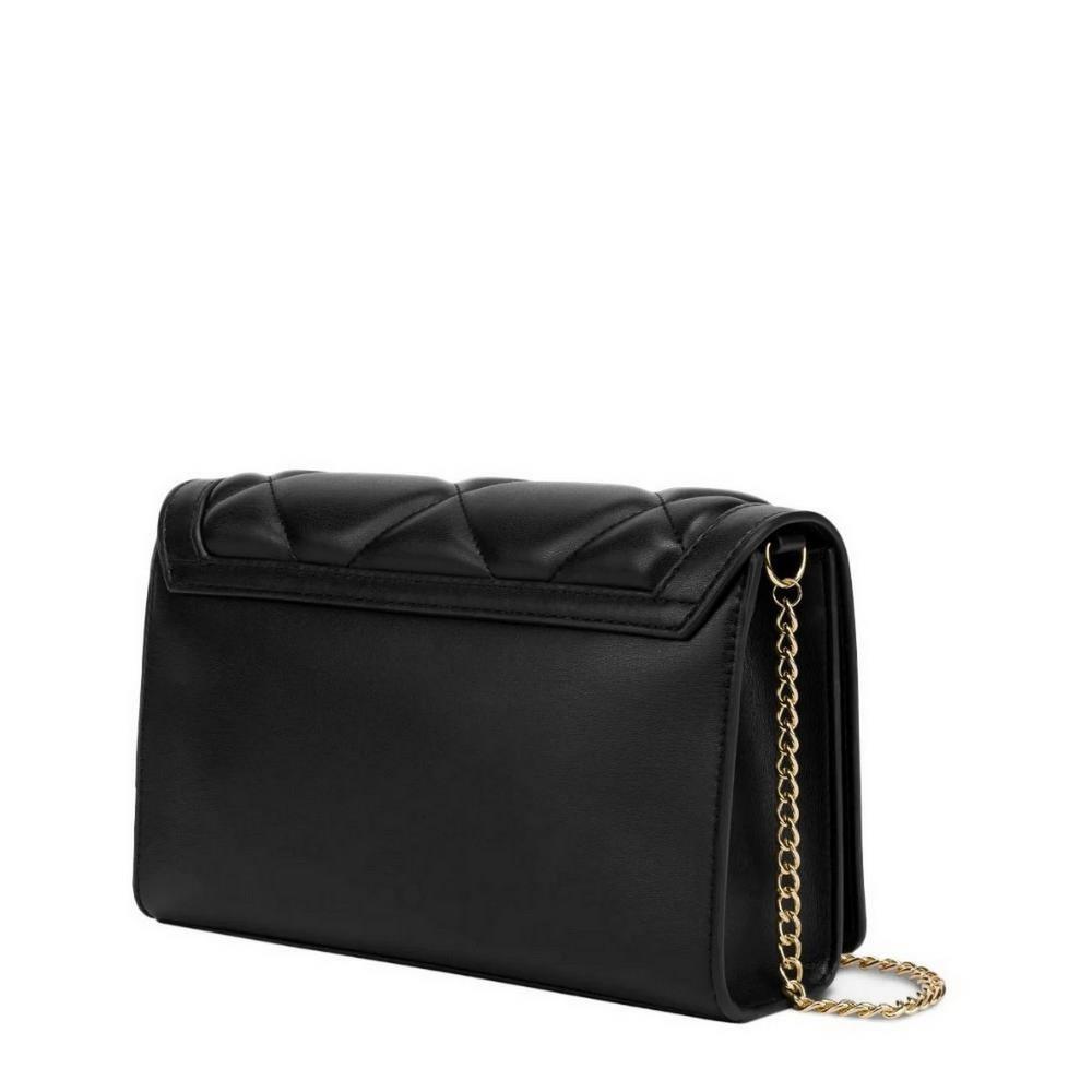 LOVE MOSCHINO WOMEN'S HANDBAG BAG BORSA PU NERO JC4138PP1GLZ | eBay