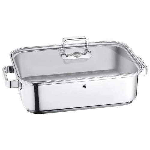 WMF Vitalis Aroma - Casseruola indutkion, 41 x 27 x 10 cm, teglia da 6,5 l, con