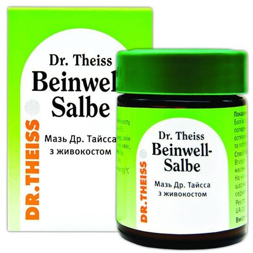 Unguento da banco Comfrey Beinwell unguento con allodola di Dr. Theiss 50 g - Foto 2 di 4