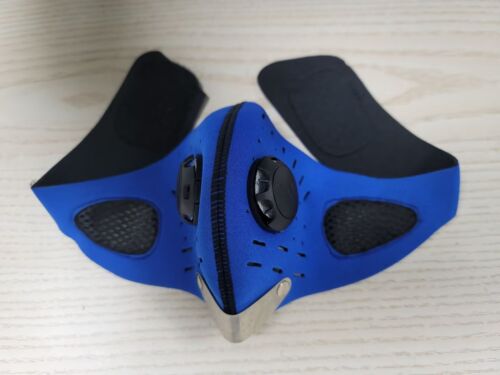 Maschera Mezza Viso Traspirante Esterno Riutilizzabile Moto Ciclismo Sport Copertura Viso - Foto 41 di 47