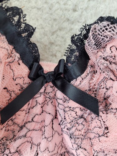 Cacique Y2k Sexy Ribbed Coquette Bustier Corset Women 14/16 Pink Overbust Padded - Bild 10 von 24