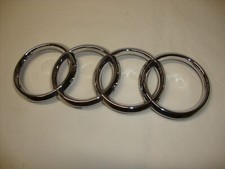 2011 - 2024 AUDI Q3 Q5 S6 A6 Q7  CHROME GRILLE EMBLEM OEM