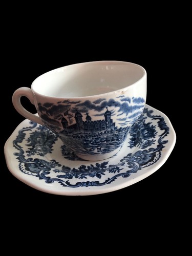 Wedgwood Royal Homes Of Britain Teetasse & Untertasse Set - Bild 1 von 6