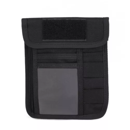 Tactical ID Card Holder Wallet Organizer Hanging Pouch Neck Lanyard Storage Bag - Picture 13 of 13