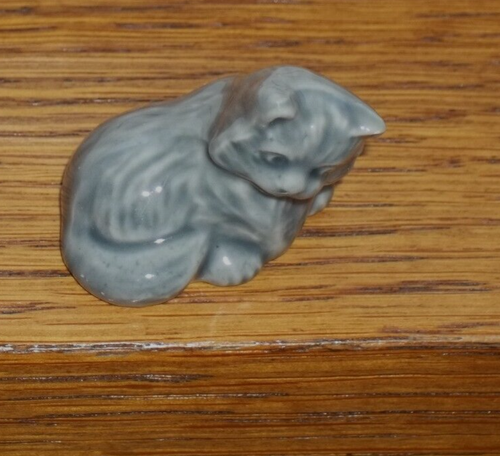 Vintage Wade Figur graues Kätzchen 1990y - Bild 3 von 7