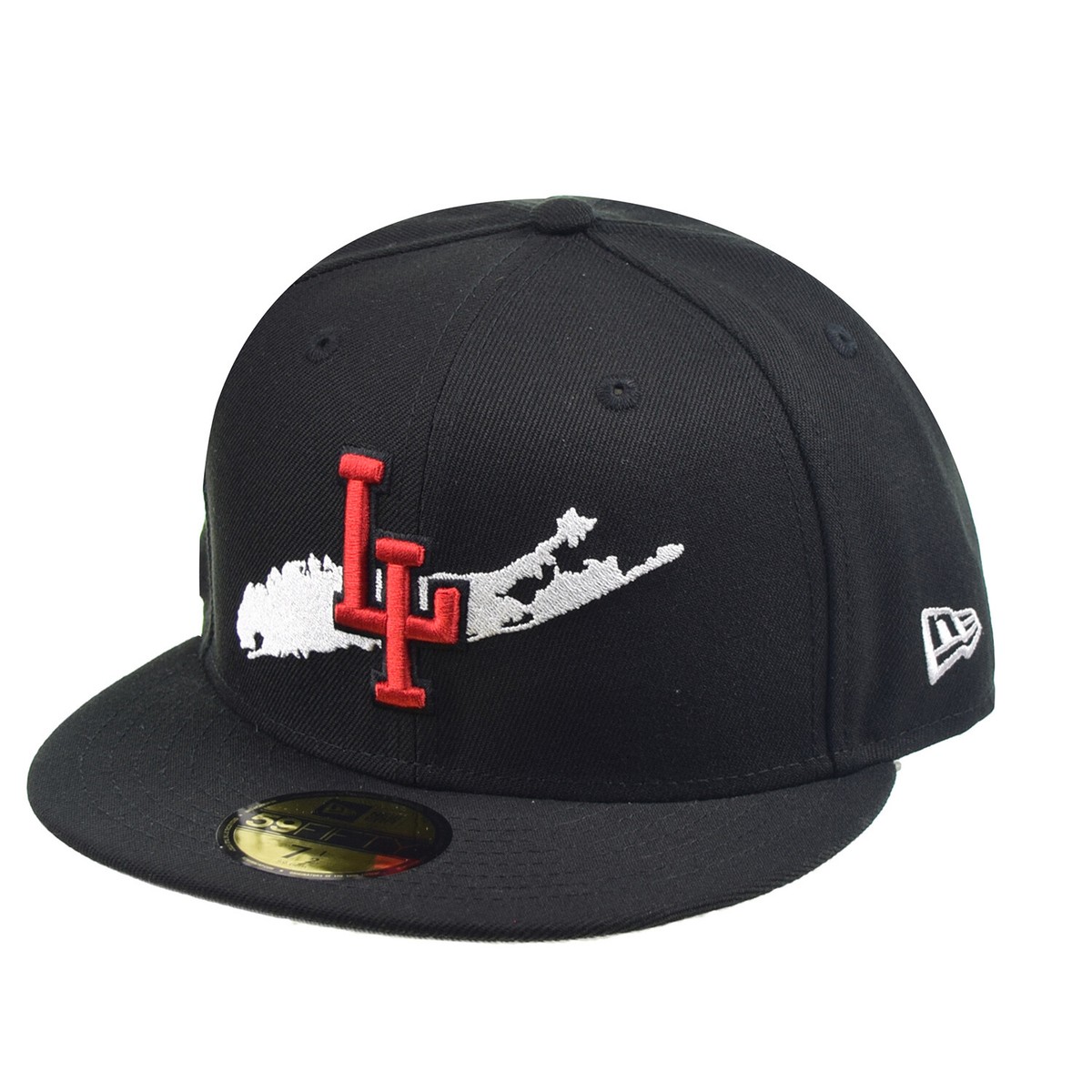 New Era Long Island NY 59Fifty Men's Fitted Hat Black-Red | eBay New Era Long Island NY 59Fifty Men's Fitted Hat Black-Red | eBay