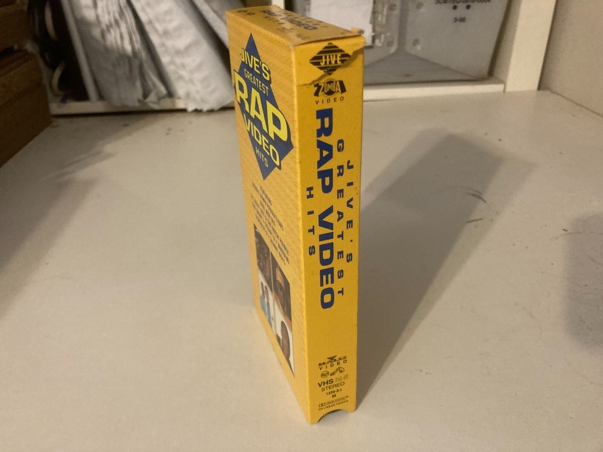Jive's Greatest Rap Hits VHS Video Tape Too Short Schoolly D Kool