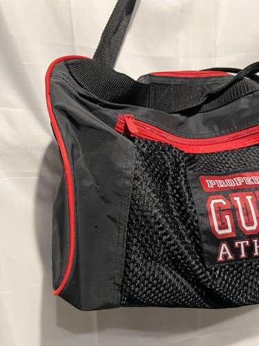 Vintage GUESS Watches Duffel Bag Property of Guess Athletic Spell Out 90s RARE - Picture 5 of 12