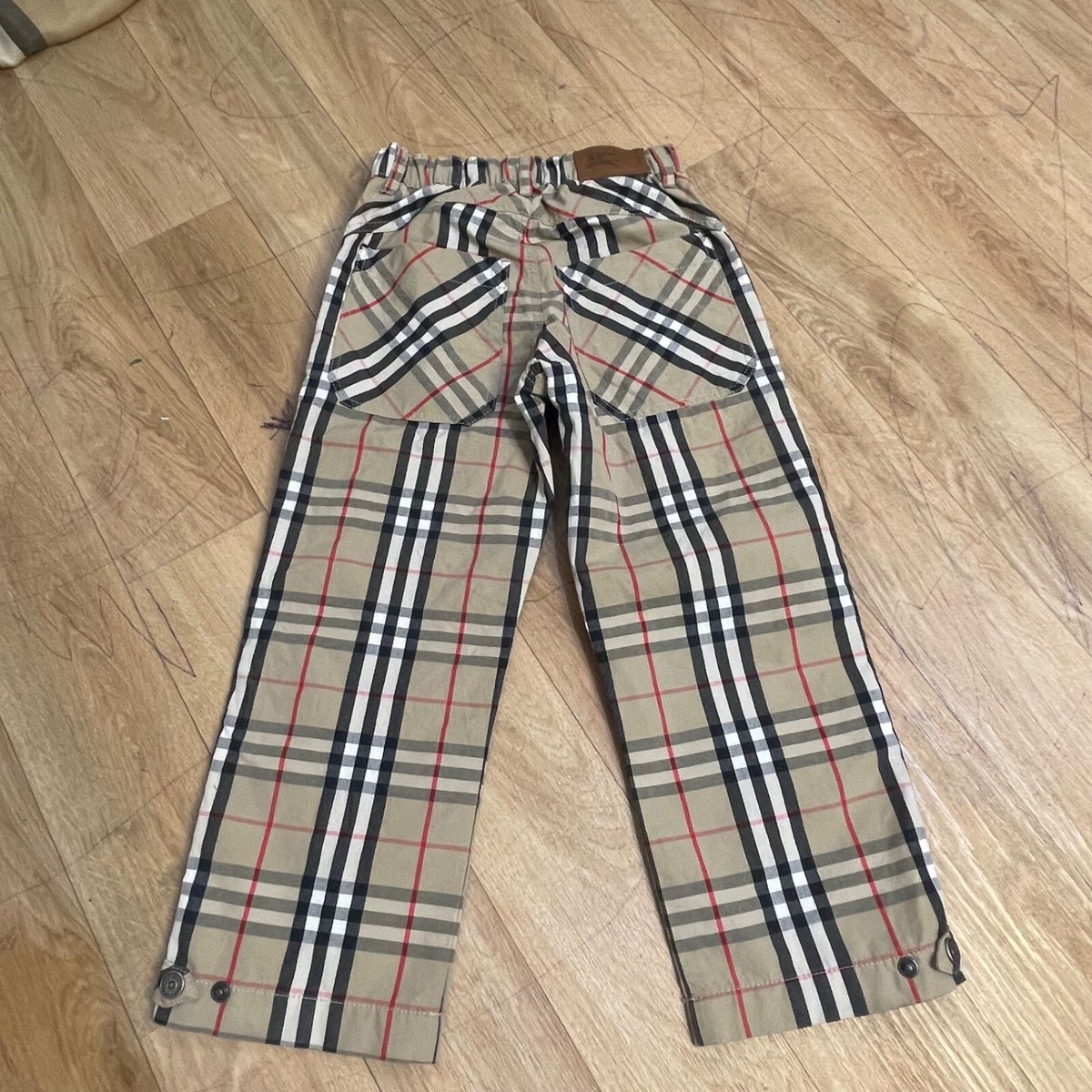 BURBERRYチルドレンノバチェックノースリーブ、パンツ BURBERRY - BURBERRY LONDON チェックパンツの通販 by りる