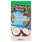 Dunn's River Creamed Coconut Milk - 2x200g - 2 Pack