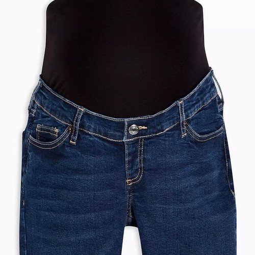 Topshop Topshop Maternity Jamie Overbump skinny Jeans UK 6 /34 eu/ S /W25 L32 - Picture 2 of 5