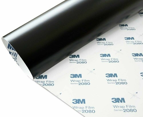 3M 2080 noir mat film auto wrapping M12 - Photo 1/7