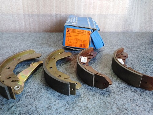 Original AUSTIN Bremsbacken Trommelbremse Hinten Brake shoes disc drum Rear SET - Picture 3 of 6