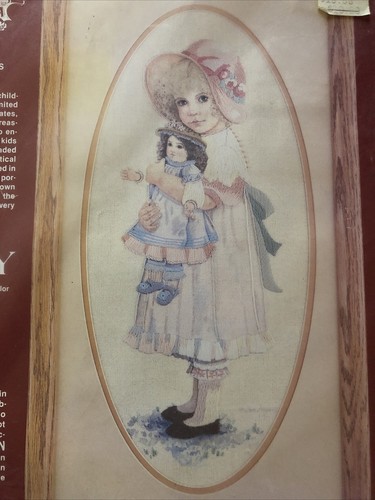 Needle Treasures Crewel Stitch Kit Jan Hagara Design 11x21" Mandy Vintage NOS - Picture 2 of 6