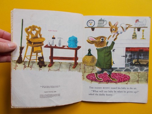 A Little Golden Book - The Bunny Book By Richard Scarry - LGB E215 - SC - 1978 - Picture 4 of 5