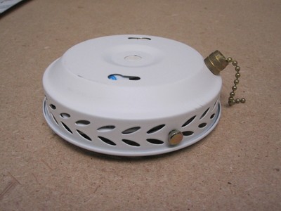 Hunter Ceiling Fan Light Adapter Kit Off White Finish 22310