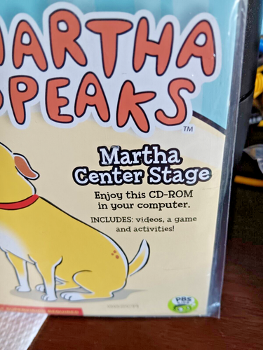 Chick-Fil-A Martha Speaks A C D Rom Disk 1 From 2012 Sealed - Picture 3 of 3
