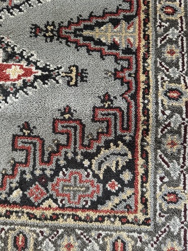 3x5,1 Vintage DESIGN FINE VEG DYE INDO CAUCAS USHAK ANTIQUE - Bild 6 von 8