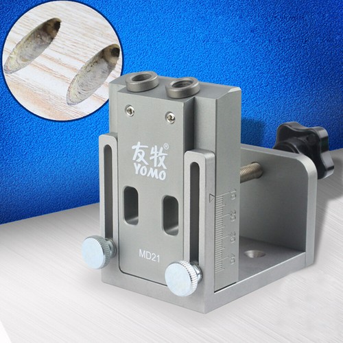 Taschenloch Bohrvorrichtung Bohrschablone Bohrlehre Bohrhilfe Winkel Bohrer 15�� - Bild 1 von 10