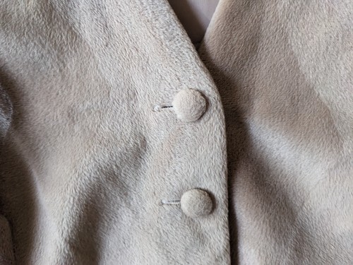 women's vest size 16 designer tailored style Jane Wimmers Australia faux fur vtg - Picture 6 of 12