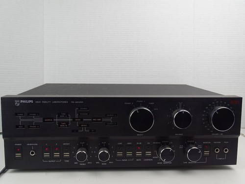 Philips High Fidelity Laboratories AH5721 Pre-Amplifier Made in USA Vintage Read - Picture 9 of 19