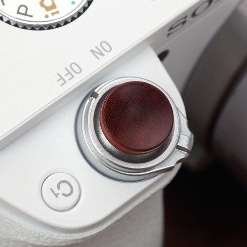 Wood Shutter Release Button F Nikon Zfc XS10 XA5 XA7 A73 ZV1 ZVE10 A7C A6600 M50 - Picture 30 of 33