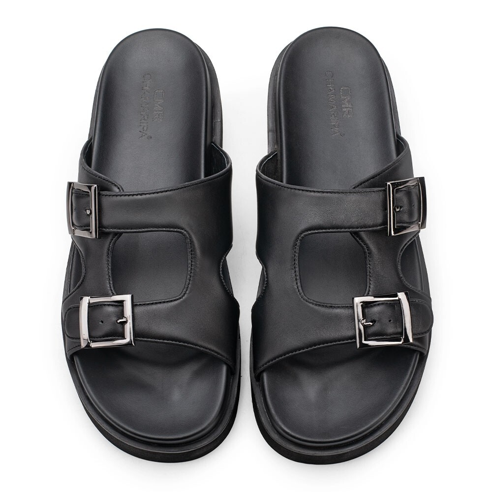  SLIPPER 黒　サイズ6 Skechers Women Size 6 M Black/ Thong Toe Sandals Hook Loop