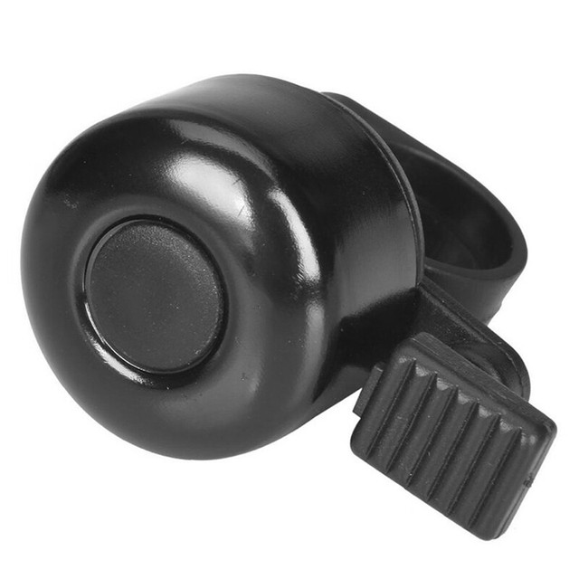 Black New Bike Bicycle Bar Strape type Bell Ding Ring