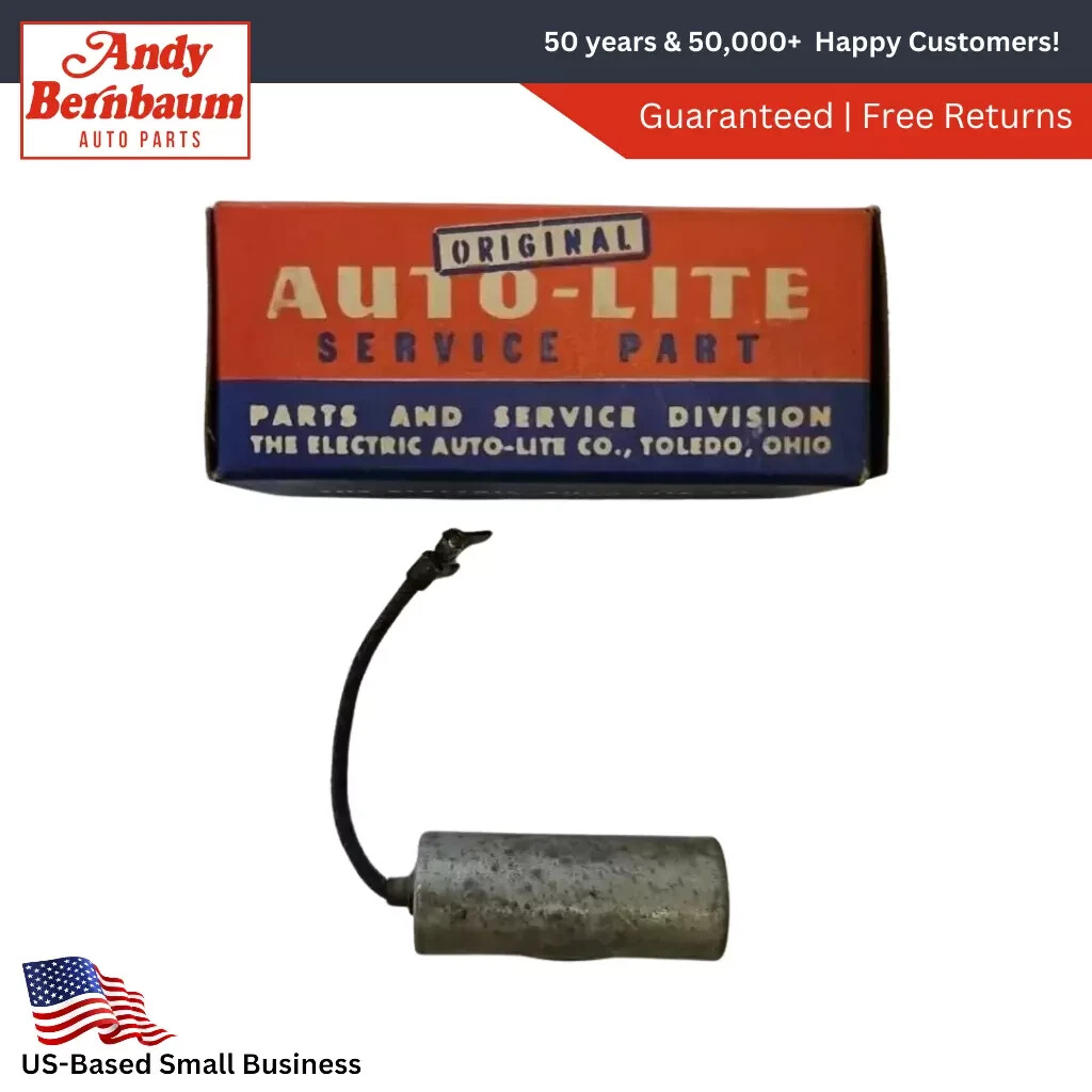 For 1948-1949 Dodge Auto-Lite Ignition Condensers Lot of 8 IG-3927J.