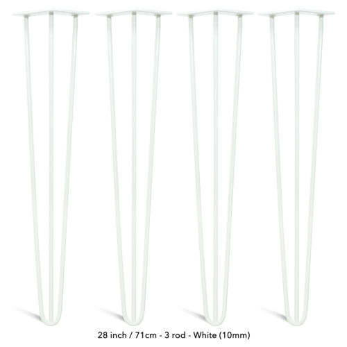 Hairpin Legs 4er Set Beine - 4 bis 40 Zoll + GRATIS Schrauben, Bodenschoner - Bild 36 von 55