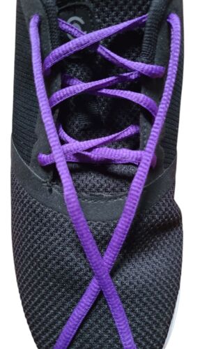 (2 pair) OVAL style proATHLETIC Sneaker Runner Trainer shoelaces shoestrings! - Picture 55 of 112