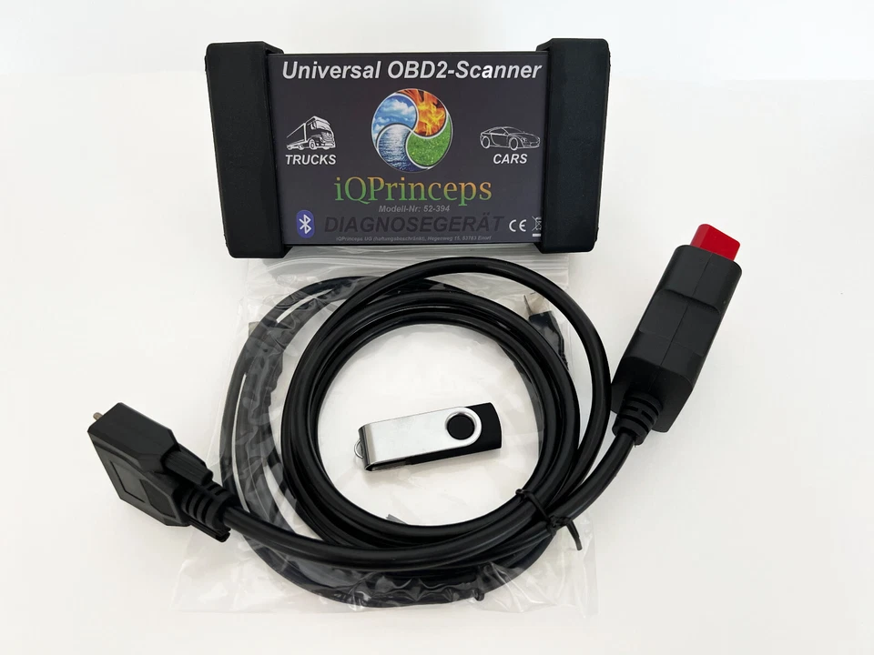 KFZ Diagnosegerät Profi PKW LKW Transporter bis BJ 2022 OBD2 Scanner Tester eOBD - Bild 4 von 4