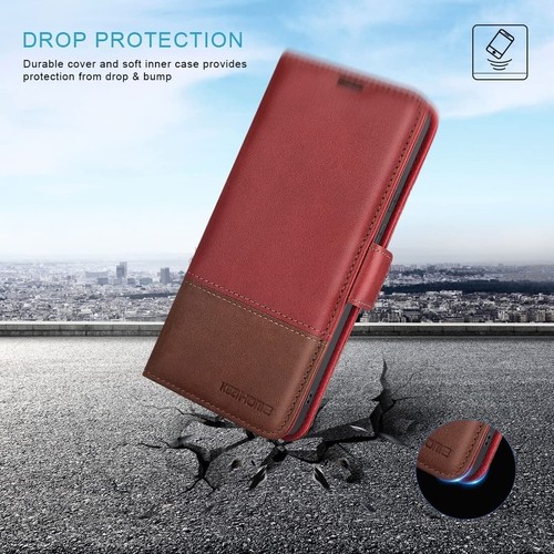 For LG G8 ThinQ Luxury PU Leather Wallet Card Flip Stand Cover Case G1 - Bild 3 von 6