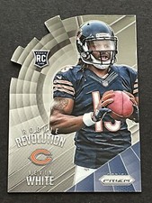 KEVIN WHITE ~ 2015 Panini Prizm Rookie Revolution Die-Cut Insert #RR4 ~ BEARS
