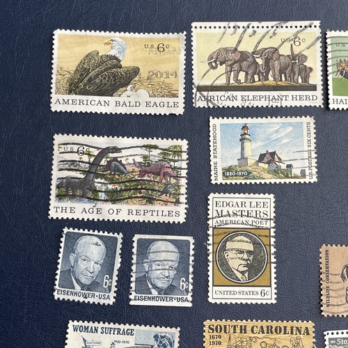 US 1970 Lot Of 22 Stamps, Precancelled, Used, VF,see Photos - Picture 2 of 10