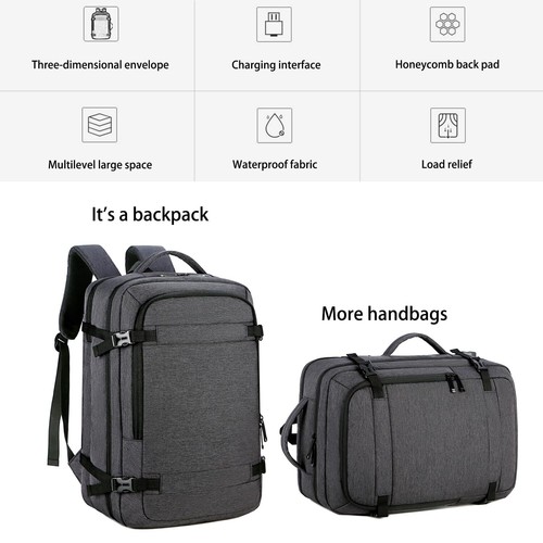 Business Travel Carry on Laptop Backpack for MenLarge Anti Theft Computer Bag... - Picture 4 of 9