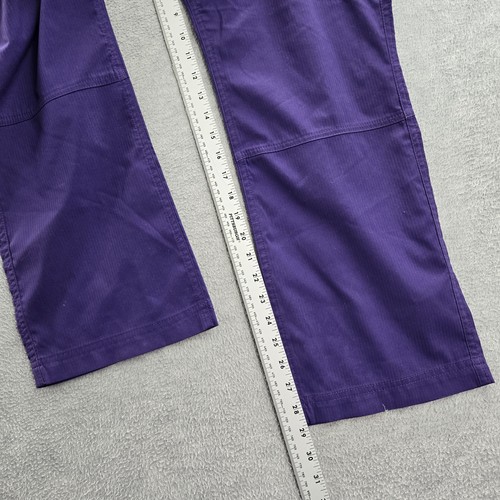 Koi Lite Women Scrub Pants M PETITE Purple 721P Zipper 29" Inseam - Picture 9 of 12